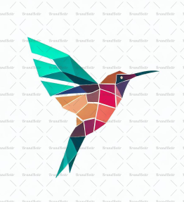 Geometrischer Kolibri